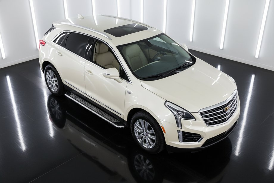 Cadillac XT5 2016– Sidetrin Maydos V2 (2 stk., aluminium ↗ rustfrit stål) Foto 1