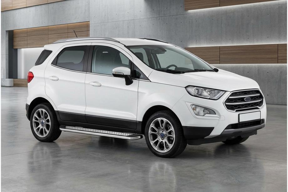 Ford Ecosport 2013–2022 Sidetrin Maydos V2 (2 stk., aluminium ↗ rustfrit stål) Foto 1