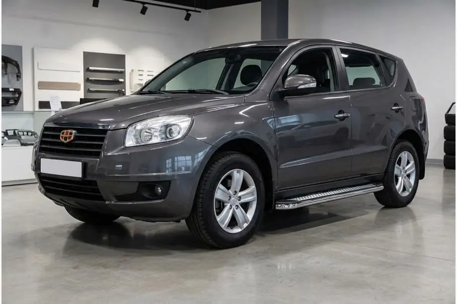 Geely Emgrand X7 2011– Sidetrin Maydos V2 (2 stk., aluminium ↗ rustfrit stål) Image
