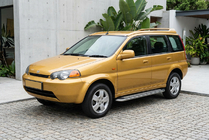 Honda HR-V 1998–2006 Sidetrin Maydos V2 (2 stk., aluminium ↗ rustfrit stål) foto 1