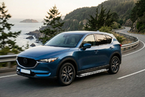 Mazda CX-5 2017–2025 Sidetrin Maydos V2 (2 stk., aluminium ↗ rustfrit stål) foto 1