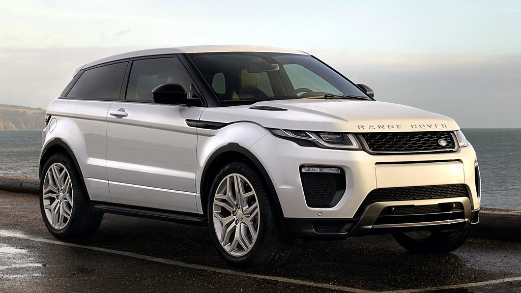 Test af den opdaterede Range Rover Evoque Coupe