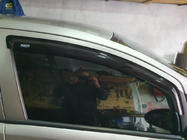 Opel Corsa D 2007–2014 Vindafvisere til sideruder (4 stk., Niken) foto 1