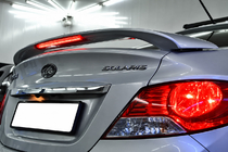 Hyundai Accent 2011–2017 Niken V2 spoiler (til lakering) foto 4
