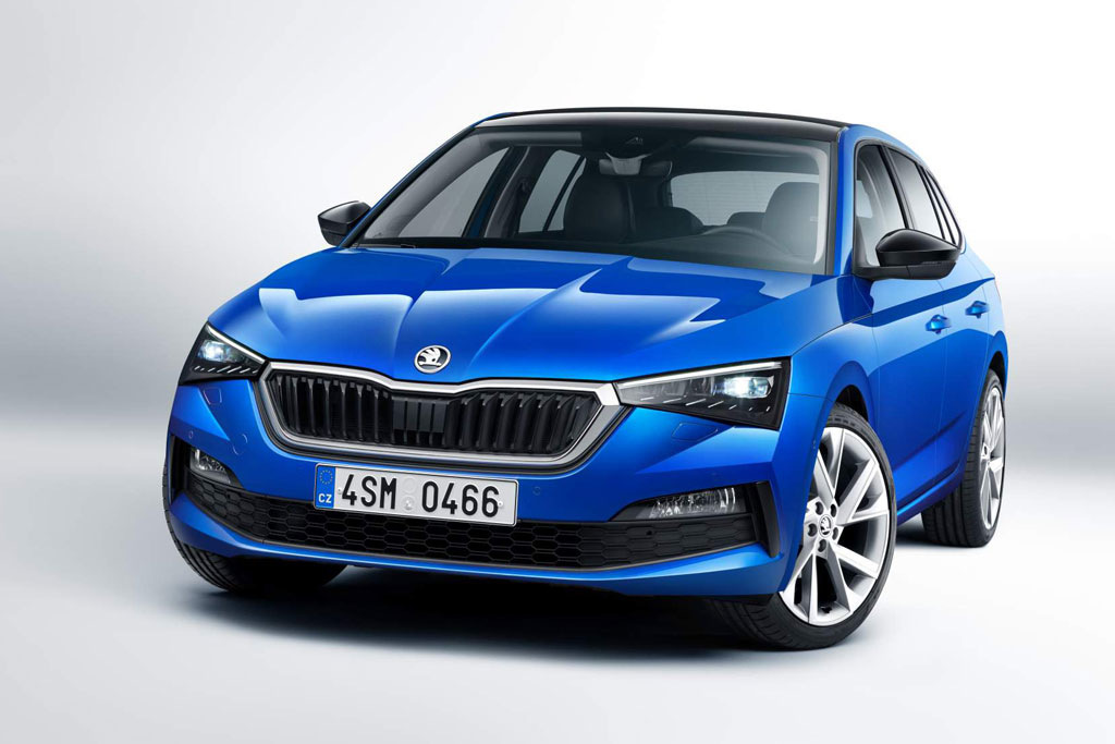 Ny hatchback Skoda Scala i firmaets modelprogram