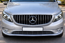 Mercedes Vito/V-klasse W447 2014– Frontgrill GT Panamericana Chrome (2014-2023 til Vito W447) foto 4