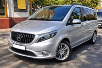 Mercedes Vito/V-klasse W447 2014– Frontgrill GT Panamericana Chrome (2014-2023 til Vito W447) foto 5
