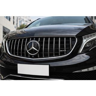 Frontgrill GT Panamericana krom (2014-2019 til V-class) Mercedes Vito/V-klasse W447 2014– foto 2