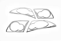 Mazda 6 2003–2008 Stoplygte-kromcovers (2 stk., plast) foto 3