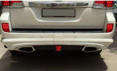 Toyota Land Cruiser 200 2007–2021 Bodykit-sæt 2012-2015 (LC15) Sort farve foto 13