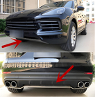 Porsche Cayenne 2018– For- og baglæbespoilere foto 1