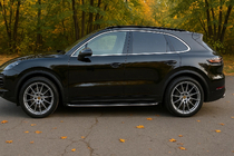 Porsche Cayenne 2018– Sidetrin (2 stk., aluminium) foto 1