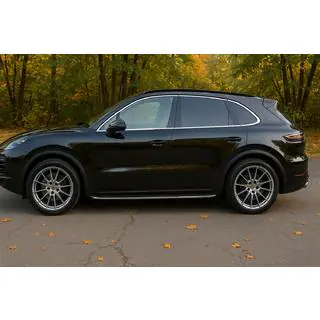 Sidetrin (2 stk., aluminium) Porsche Cayenne 2018– foto 1