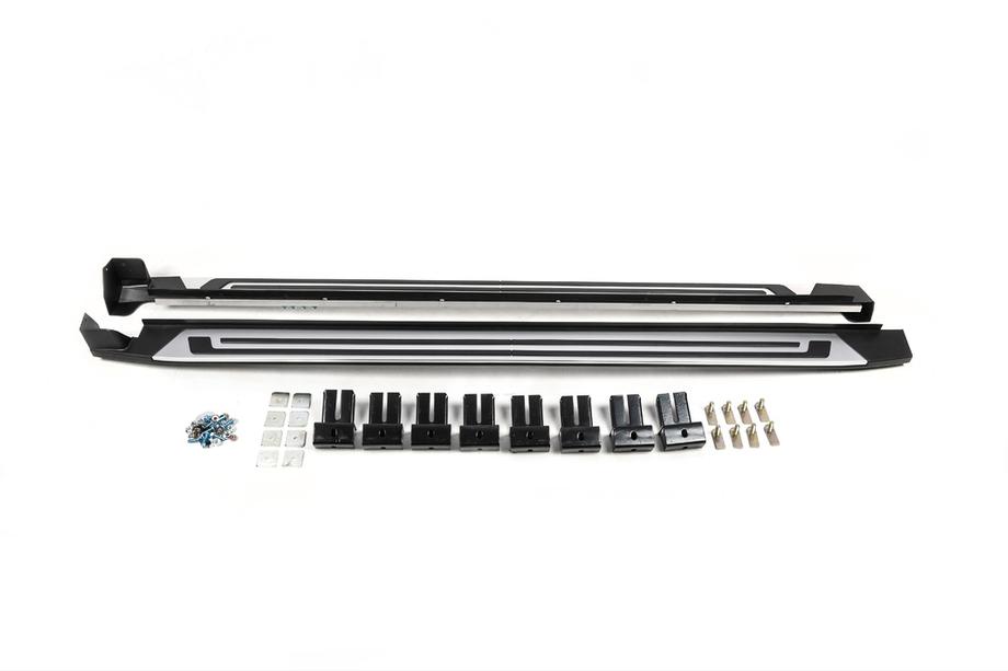 Volkswagen Tiguan 2016–2023 Sidetrin til OEM All Space (2 stk., aluminium) Foto 2