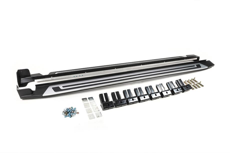 Volkswagen Tiguan 2016–2023 Sidetrin til OEM All Space (2 stk., aluminium) Foto 1