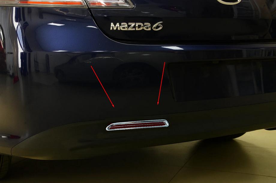 Mazda 6 2008–2012 Afdækninger til bageste tågelygter (2 stk., plast) Image