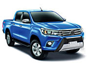 Toyota Hilux 2015– Frontsplitter V1 (ABS) foto 3