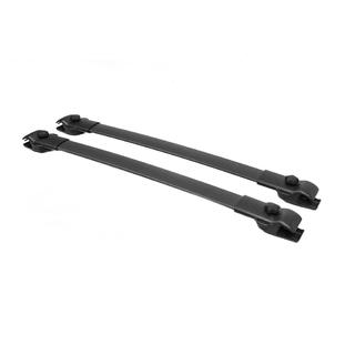 Tagbøjler (tværstænger) sorte til OEM tagræling (aluminium) foto 2