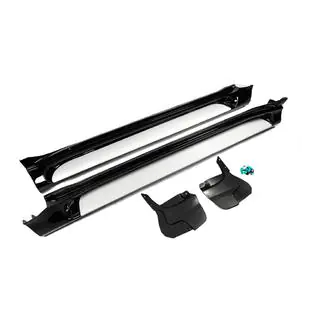 GX-style sidetrin (2 stk., aluminium) Toyota Land Cruiser Prado 150 2009–2023 foto 1