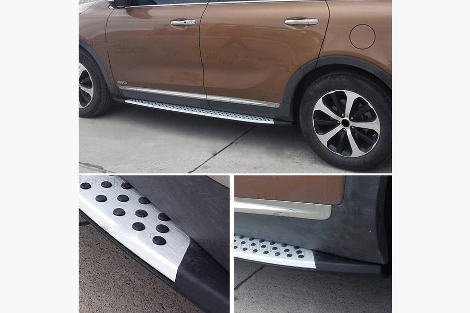 Kia Sorento III UM 2014–2020 Sidetrin i BMW-stil (2 stk.) Foto 10