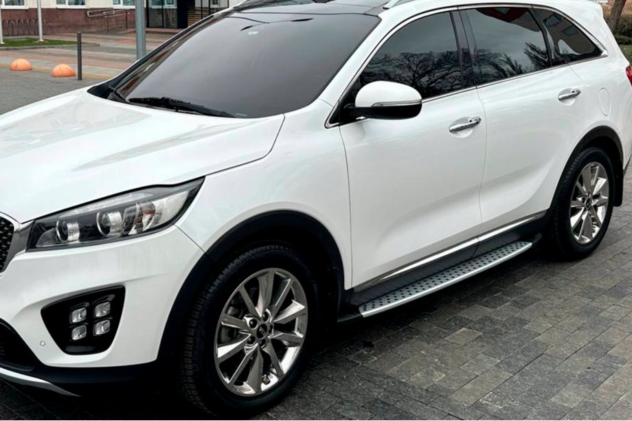 Kia Sorento III UM 2014–2020 Sidetrin i BMW-stil (2 stk.) Foto 3