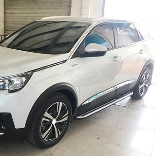 Sideløbebrædder Original V1 (sæt 2 stk., aluminium) Peugeot 5008 2016–2023 foto 1