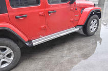 Jeep Wrangler 2007–2017 Sidetrin Silver (2 stk.) foto 4