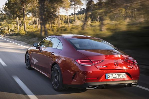 Ny generation af den firedørs coupé Mercedes-Benz CLS-Class Foto 10