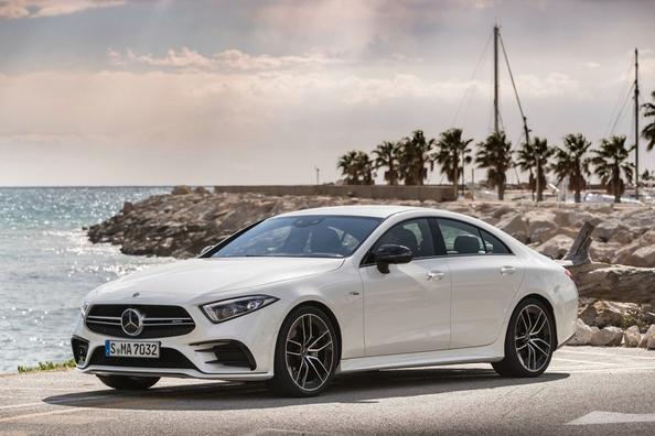 Ny generation af den firedørs coupé Mercedes-Benz CLS-Class Foto 3