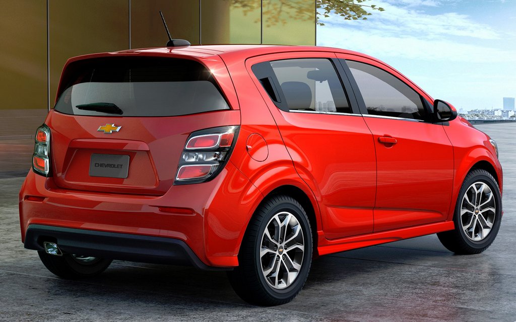 Restylet Chevrolet Aveo hatchback