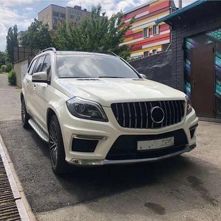 Frontgrill GT Panamericana (til GL High) Mercedes GL/GLS сlass X166 2012–2019 foto 4