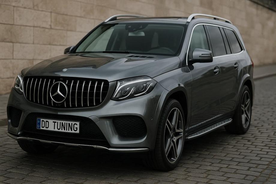 Mercedes GL/GLS class X166 2012–2019 Frontgrill GT Panamericana (til GLS) Foto 1
