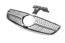 Mercedes E-class Coupé C207 2010–2017 Forreste kølergrill (2014-2016, Diamond Silver) foto 6
