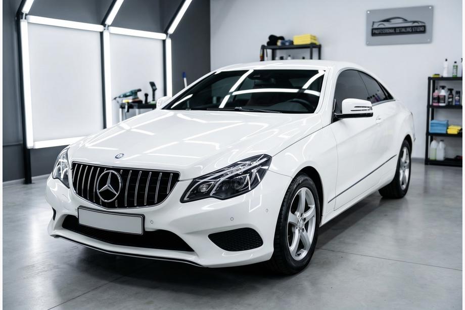 Mercedes E-class Coupé C207 2010–2017 Kølergrill foran (2014-2016, GT Panamericana) Foto 2