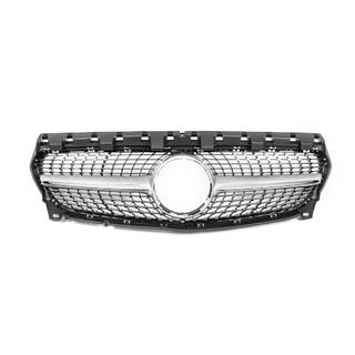 Frontgrill (2017-2019, Diamond Silver) Mercedes CLA C117 2013–2019 foto 2