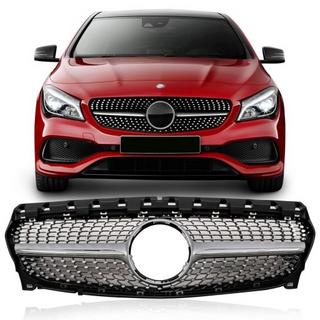 Frontgrill (2017-2019, Diamond Silver) Mercedes CLA C117 2013–2019 foto 1