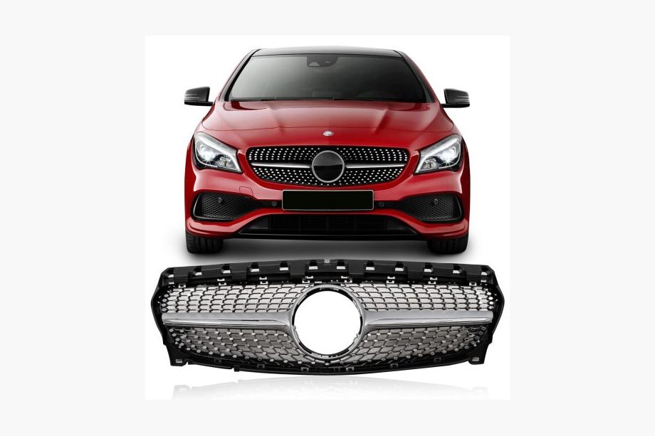 Mercedes CLA C117 2013–2019 Frontgrill (2017-2019, Diamond Silver) Image