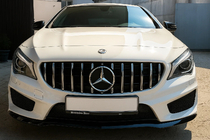 Mercedes CLA C117 2013–2019 Frontgrill (2013-2016, GT Panamericana) foto 3