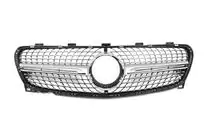 Mercedes GLA X156 2014–2019 Kølergrill Diamond Silver (2017-2019) foto 2