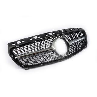 Frontgrill Diamond Silver (2012-2015) Mercedes A-Klasse W176 2012–2018 foto 4