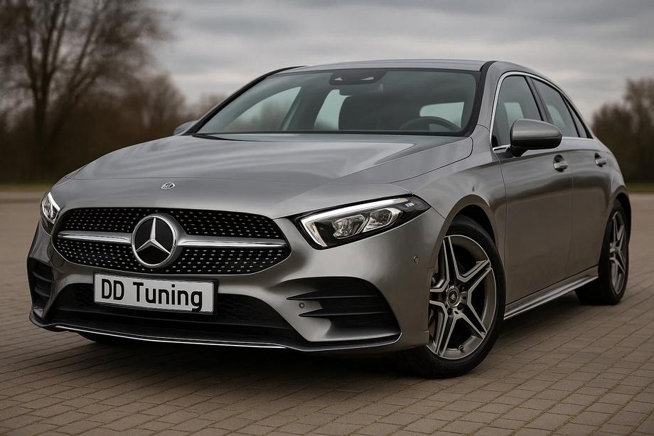 Mercedes A-klasse W177 2018– Forreste kølergrill Diamond Silver (til 2018-2022) Image