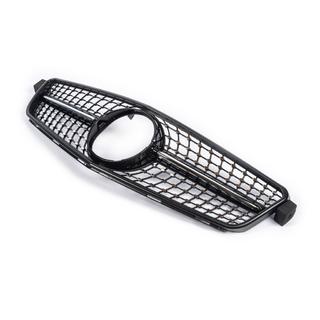 Frontgrill Diamond Black Mercedes C-class W204 2007–2015 foto 3