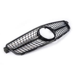 Frontgrill Diamond Black Mercedes C-class W204 2007–2015 foto 4