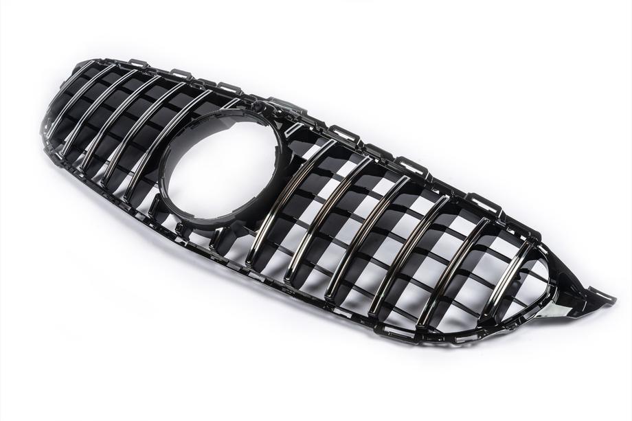 Mercedes C-klasse W205 2014–2021 Panamericana GT frontkølergrill (til Avantgarde/AMG-Line/C43 AMG) Foto 10
