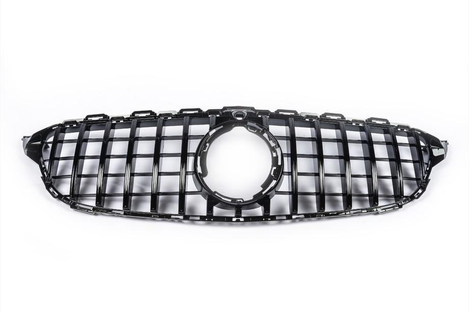 Mercedes C-klasse W205 2014–2021 Panamericana GT frontkølergrill (til Avantgarde/AMG-Line/C43 AMG) Foto 5