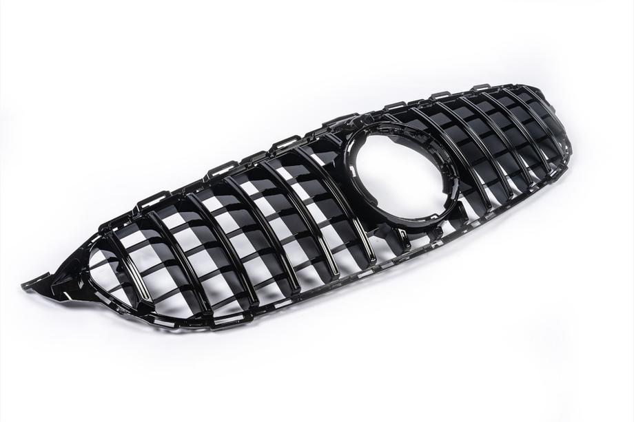 Mercedes C-klasse W205 2014–2021 Panamericana GT frontkølergrill (til Avantgarde/AMG-Line/C43 AMG) Foto 13