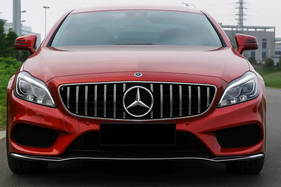 Mercedes CLS C218 2011–2018 Frontgrill med ramme 2014-2018 (GT Panamericana) Foto 2