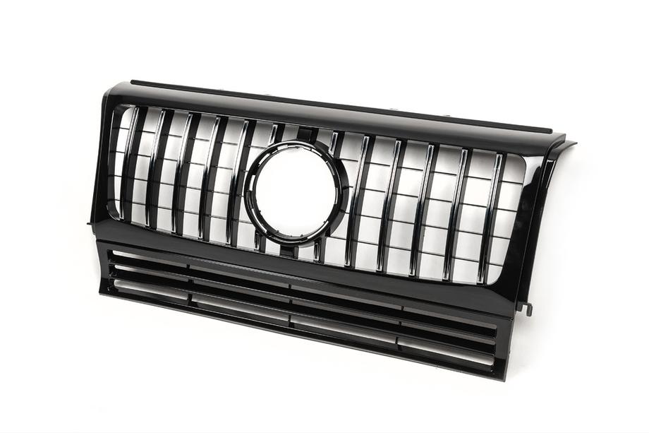 Mercedes G-Klasse W463 1990–2018 Frontgrill (GT, med kromlister) Foto 4