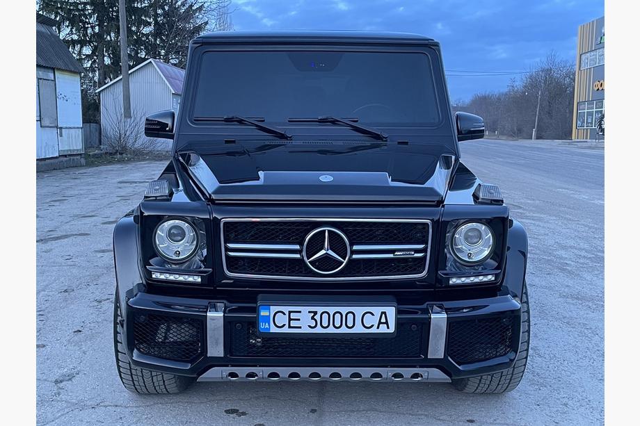 Mercedes G-Klasse W463 1990–2018 AMG frontkofanger G63/G65 (komplet) Foto 3