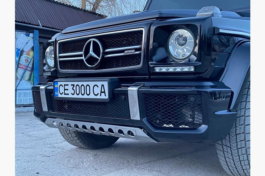 Mercedes G-Klasse W463 1990–2018 AMG frontkofanger G63/G65 (komplet) Image
